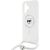 Karl Lagerfeld KLHMP16SHCCHNT Aizsargapvalks priekš iPhone 16 6.1" hardcase transparent IML Choupette Head & Cord Magsafe Neoriģinālie Maciņi