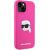 Karl Lagerfeld KLHMP15SSKHPPLF Aizsargapvalks priekš iPhone 15 6.1" / fuksijas Neoriģinālie Maciņi