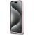 Case Karl Lagerfeld Silicone Shadow Metal Initial MagSafe Aizsargapvalks priekš iPhone 15 Pro / rozā Neoriģinālie Maciņi