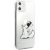 Karl Lagerfeld KLHCN61CFNRC Choupette Fun Aizsargapvalks priekš iPhone 11 6,1"/XR / caurspīdīgs Neoriģinālie Maciņi