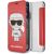 Karl Lagerfeld KLFLBKPXKSCORE Karl Space Cosmonaut Planšetdatoru maciņš priekš iPhone X/XS / sarkans Neoriģinālie Maciņi