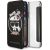 Karl Lagerfeld KLFLBKPXKSB Book Case Signature Glitter Aizsargapvalks priekš iPhone X/Xs / melns Neoriģinālie Maciņi