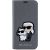 Karl Lagerfeld KLBKP14SSANKCPG Planšetdatoru maciņš priekš iPhone 14/15/13 6.1" / sudraba Neoriģinālie Maciņi