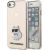 Karl Lagerfeld KLHCI8HNCHTCP Ikonik Choupette Aizsargapvalks priekš iPhone 7/8/SE 2020 / SE 2022 / rozā Neoriģinālie Maciņi