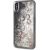 Karl Lagerfeld KLHCI65KSICGO Iconic Liquid Glitter Aizsargapvalks priekš iPhone Xs Max / zelta Neoriģinālie Maciņi
