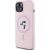 Karl Lagerfeld Silicone Karl&Choupette MagSafe Case Aizsargapvalks priekš iPhone 15 / rozā Neoriģinālie Maciņi