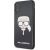 Karl Lagerfeld KLHCI65DLHBK Iconic Glitter Karl`s Head Aizsargapvalks priekš iPhone XsMax / melns Neoriģinālie Maciņi