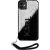 Karl Lagerfeld KLHCN61PSQRKS hardcase Sequins Cord Aizsargapvalks priekš iPhone 11/Xr 6,1" / sudraba Neoriģinālie Maciņi