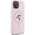 Karl Lagerfeld Silicone Karl&Choupette MagSafe Case Aizsargapvalks priekš iPhone 15 Plus / rozā Neoriģinālie Maciņi
