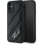 Karl Lagerfeld KLHCN61PQDSMGK Diagonal Quilted Script Aizsargapvalks priekš iPhone 11 / Xr 6.1" / melns Neoriģinālie Maciņi
