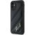 Karl Lagerfeld KLHCN61PQDSMGK Diagonal Quilted Script Aizsargapvalks priekš iPhone 11 / Xr 6.1" / melns Neoriģinālie Maciņi
