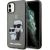 Karl Lagerfeld KLHCN61HNKCTGK Aizsargapvalks priekš iPhone 11/XR 6,1" / melns Neoriģinālie Maciņi