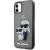 Karl Lagerfeld KLHCN61HNKCTGK Aizsargapvalks priekš iPhone 11/XR 6,1" / melns Neoriģinālie Maciņi