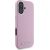 Karl Lagerfeld Saffiano Full Wrapped Elongated Metal Logo MagSafe Aizsargapvalks priekš iPhone 16 / rozā Neoriģinālie Maciņi