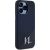 Karl Lagerfeld Silicone Shadow Metal Initial MagSafe Aizsargapvalks priekš iPhone 15 Pro Max / melns Neoriģinālie Maciņi