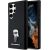 Karl Lagerfeld KLHCS23LSMHKNPK Silicone Ikonik Metal Pin Aizsargapvalks priekš Samsung Galaxy S23 Ultra S918 / melns Neoriģinālie Maciņi