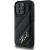 Karl Lagerfeld KLHCP16LPQDSMGK Quilted Signature Aizsargapvalks priekš iPhone 16 Pro 6.3" / melns Neoriģinālie Maciņi