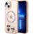 Karl Lagerfeld KLHMP14MHKCP Karl & Choupette Alumi Aizsargapvalks priekš iPhone 14 Plus / 15 Plus 6,7" / rozā Neoriģinālie Maciņi