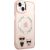 Karl Lagerfeld KLHMP14MHKCP Karl & Choupette Alumi Aizsargapvalks priekš iPhone 14 Plus / 15 Plus 6,7" / rozā Neoriģinālie Maciņi