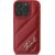 Karl Lagerfeld KLHCP16LPQDSMGR Quilted Signature Aizsargapvalks priekš iPhone 16 Pro 6.3" / sarkans Neoriģinālie Maciņi