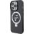 Karl Lagerfeld KLHMP14LHMRSKCK Ring Stand Hardcase Aizsargapvalks priekš iPhone 14 Pro 6.1" / melns Neoriģinālie Maciņi