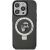 Karl Lagerfeld KLHMP14LHMRSKCK Ring Stand Hardcase Aizsargapvalks priekš iPhone 14 Pro 6.1" / melns Neoriģinālie Maciņi