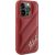 Karl Lagerfeld KLHCP15XPQDSMGR Diagonal Quilted Script Aizsargapvalks priekš iPhone 15 Pro Max 6.7" / sarkans Neoriģinālie Maciņi
