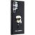 Karl Lagerfeld KLHCS24L3DRKINK 3D Rubber Ikonik Hardcase Aizsargapvalks priekš Samsung Galaxy S24 Ultra S928 / melns Neoriģinālie Maciņi