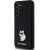 Karl Lagerfeld KLHCS23MSMHCNPK Hardcase Silicone Choupette Metal Pin Aizsargapvalks priekš S23+ S916 / melns Neoriģinālie Maciņi
