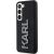 Karl Lagerfeld KLHCS23S3DMBKCK Hardcase 3D Rubber Glitter Logo Aizsargapvalks priekš Samsung Galaxy S23 / melns Neoriģinālie Maciņi