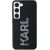Karl Lagerfeld KLHCS23S3DMBKCK Hardcase 3D Rubber Glitter Logo Aizsargapvalks priekš Samsung Galaxy S23 / melns Neoriģinālie Maciņi