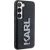 Karl Lagerfeld KLHCS23S3DMBKCK Hardcase 3D Rubber Glitter Logo Aizsargapvalks priekš Samsung Galaxy S23 / melns Neoriģinālie Maciņi