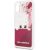 Karl Lagerfeld KLHCPXPABGFU Liquid Glitter Hard Case Aizsargapvalks priekš iPhone X / fuksija Neoriģinālie Maciņi