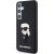 Karl Lagerfeld KLHCS24M3DRKINK Hardcase 3D Rubber Ikonik Aizsargapvalks priekš Samsung Galaxy S24+ S926 / melns Neoriģinālie Maciņi