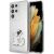Karl Lagerfeld KLHCS21LCFNRC Hardcase Choupette Fun Aizsargapvalks priekš Samsung Galaxy S21 Ultra G998 / caurspīdīgs Neoriģinālie Maciņi