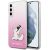 Karl Lagerfeld KLHCS22MCFNRCPI S22+ S906 Hardcase Aizsargapvalks priekš Samsung Galaxy S22+ S906 / rozā Neoriģinālie Maciņi