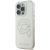 Karl Lagerfeld KLHCP16LHKHDCELT Hardcase IML Rhinestones Karl Head Aizsargapvalks priekš iPhone 16 Pro 6.3" / caurspīdīgs Neoriģinālie Maciņi