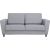 Sofa bed VESPER 2-seater, grey Новинки Для дома и сада 