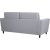 Sofa bed VESPER 2-seater, grey Новинки Для дома и сада 
