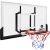 Basketbola vairogs Bilaro Dakota Class (130x80 cm, 6 mm rūdīts stikls) ar grozu un tīkliņu Для баскетбола