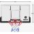 Basketbola vairogs Bilaro Dakota Class (130x80 cm, 6 mm rūdīts stikls) ar grozu un tīkliņu Для баскетбола