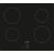 Bosch Serie 2 PUG61RAA5E hob Black Built-in 60 cm Zone induction hob 4 zone(s) Поверхность индукционной плиты