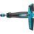Hazet torque screwdriver 6005CT-100 black/blue, 4 - 10 Nm, 1/4" bit holder, T-handle Jaunumi -Dārzam