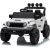 Lean Cars Jeep Rubicon DK-JWR558 24V White Battery-Powered Vehicle Jaunumi, Bērnu preces