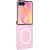 Samsung EF-CF776CTE Clear Magnet Cover Защитный чехол для Galaxy Z Flip 8 / прозрачный Чехлы - альтернативные