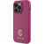 Guess Strass Metal Logo Back Case Aizsargapvalks Priekš Apple iPhone 15 Pro Max Neoriģinālie Maciņi