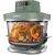 NINJA 5-in-1 XL Glass Air Fryer AS090EUGN Crispi Pro Power 2050 W Capacity 5.7 L Moss Green Воздушные котлы (AirFryer)
