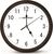 Esperanza Los Angeles Mechanical clock Round Black, White Pulksteņi