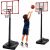 Lean Sport Basketball Basket Mobile Adjustable Stand 200-305cm Jaunumi - Sports