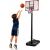 Lean Sport Basketball Basket Mobile Adjustable Stand 200-305cm Jaunumi - Sports